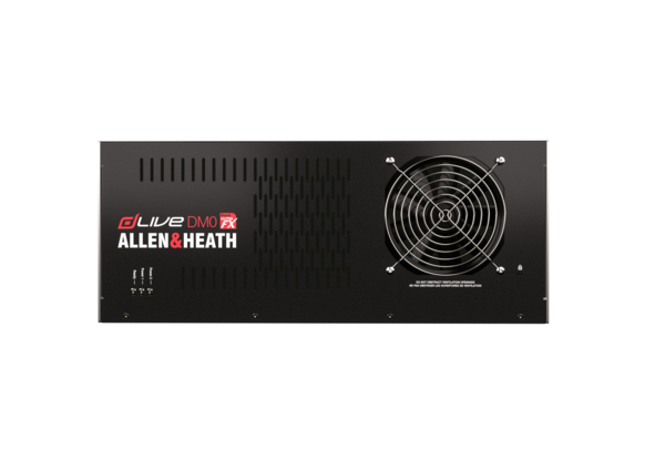 DLIVE S CLASS MIXRACK 128 X 64 FPGA, 3 OPTION I/O, ME PORT, DUAL DX EXPANDER LINK, INTERL REDUNDANT